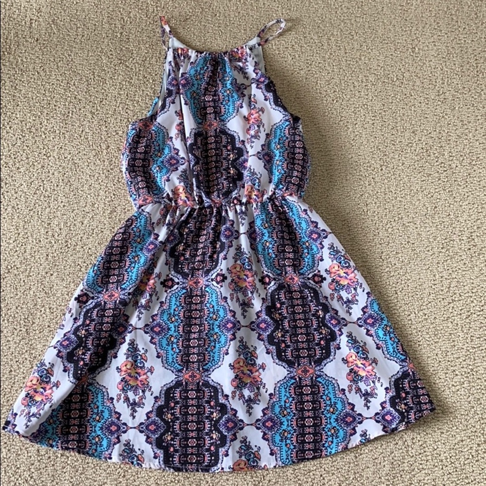 Patterned summer dress